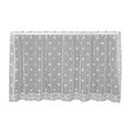Heritage Lace Daisy 60 x 24 in. Tier, White 6375W-6024